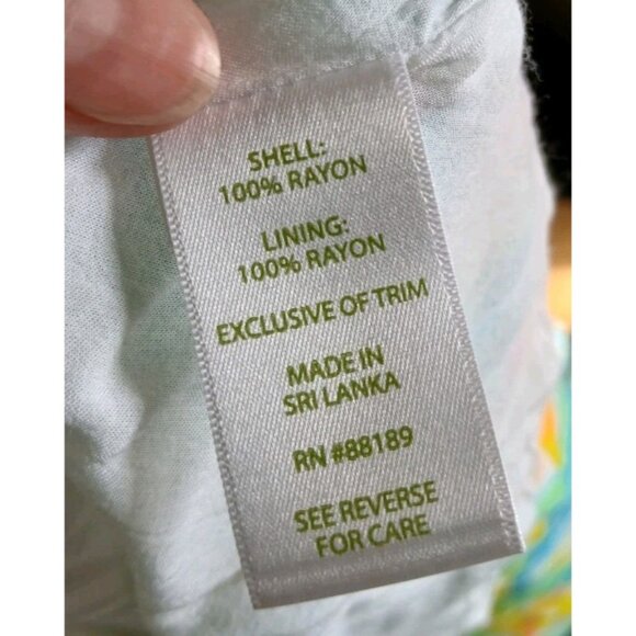 Lilly Pulitzer Christine Dress Sea Salt and Sun Size 6 Sleeveless Mini Blue - Picture 9 of 12